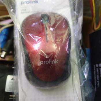 Product Review of Prolink Mouse Wired Cable l 3 buttons l USB Optical 1200DPI l PMO630U from Tokopedia customer review 0