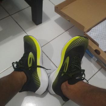 Product Review of Sepatu 910 Nineten Haze 1.5 - Hitam/Hijau Neon/Putih (Running) from Tokopedia customer review 0