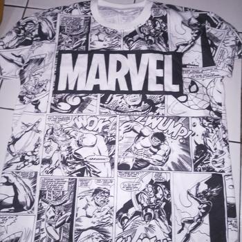 Product Review of KAOS PRIA KAOS DISTRO PAKAIAN PRIA T SHIRT COWOK MARVEL COMIC PUTIH from Tokopedia customer review 0