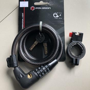 Product Review of Kunci Sepeda Polygon With Key Number & Light from Tokopedia customer review 1
