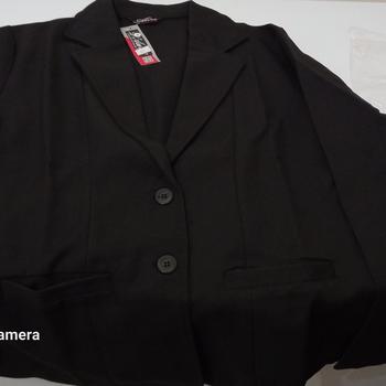 Product Review of Jas Blazer Wanita Jas Kerja Kantor Cewe Polos Dewasa Anak Jaket Blezer Cewek Pakaian Formal Kantoran Dasar Hitam Abu  Bahan Panjang Kancing Jumbo Big Size Cardigan Rompi Outer Perempuan  Ootd Korean Style Seragam Slimfit from Tokopedia customer review 0