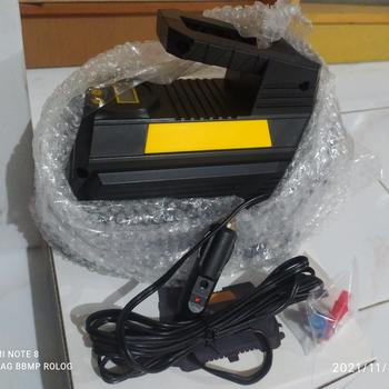Product Review of Pompa Angin Ban Mobil Portable Inflator Tire Pump 150 PSI LCD LED from Tokopedia customer review 0
