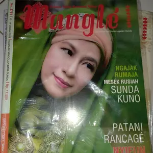 sedia majalah mangle dalam bahasa Sunda cetakan 2022.2023