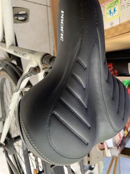 Product Review of Sedel Sadel Saddle Sepeda Pacific Reflextor Lampu SUSPENSI XTRA EMPUK from Tokopedia customer review 0
