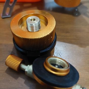 Product Review of Adapter / Konverter Kepala Ulir Canister Gas Kaleng Kompor Portable from Tokopedia customer review 1
