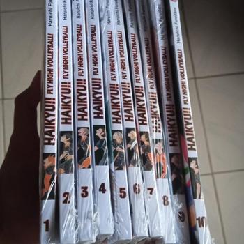 Product Review of Haikyu 1 2 3 4 5 6 7 8 9 10 (Segel Original) from Tokopedia customer review 0