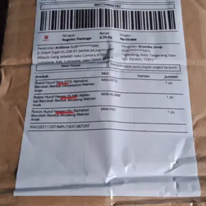 Robot Huruf Hewan KLMN Alphabet Berubah Bentuk Binatang Mainan Anak