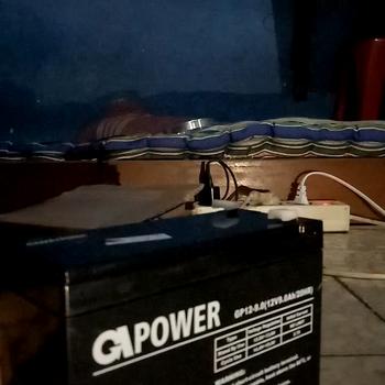 Product Review of Aki UPS Gpower 12V 9AH Baterai UPS Battery Aki Kering Batere UPS VRLA from Tokopedia customer review 2