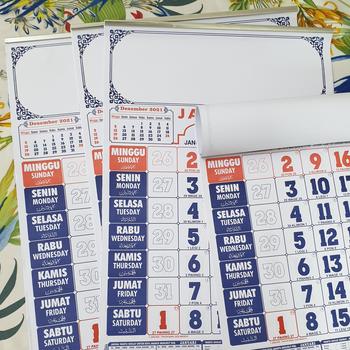 Product Review of PROMO KALENDER DINDING 38 CM x 54 CM TERMURAH EDISI TERBARU from Tokopedia customer review 0