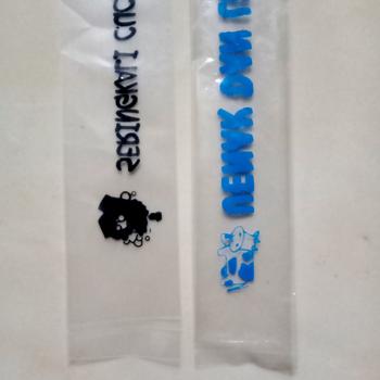 Product Review of Plastik Es Mambo isi 100 pcs Sablon Warna Random/Es Spidol/Es Lilin from Tokopedia customer review 1
