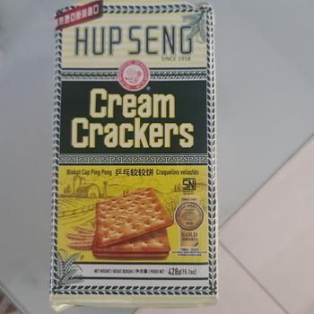 Product Review of Biskuit Hup Seng - Deluxe - Cream - Sugar Crackers Asli Malaysia Cap Ping Pong - Hupseng - Pingpong from Tokopedia customer review 0