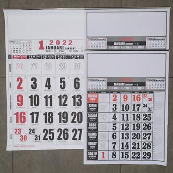 Product Review of PROMO KALENDER DINDING 38 CM x 54 CM TERMURAH EDISI TERBARU from Tokopedia customer review 0