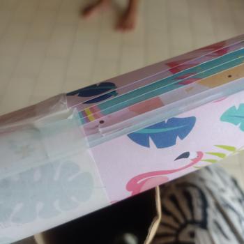 Product Review of Additional Karton Tube untuk Packaging Kertas Kado ukuran 60cm from Tokopedia customer review 2