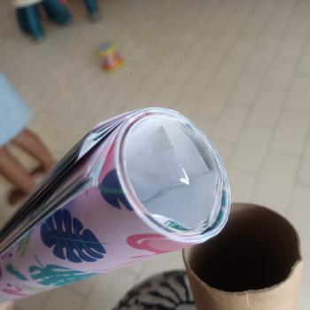Product Review of Additional Karton Tube untuk Packaging Kertas Kado ukuran 60cm from Tokopedia customer review 0