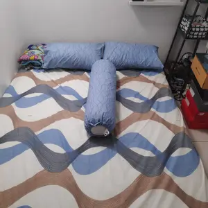 Feather World Bolster Silky Feather Mix Microfiber | Guling Bulu Angsa