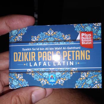 Product Review of Dzikir Pagi Petang Lafal Latin - Penerbit Pustaka Arafah from Tokopedia customer review 0