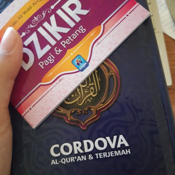 Product Review of Dzikir Pagi Petang Souvenir - Penerbit Pustaka Arafah from Tokopedia customer review 0
