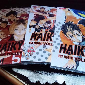Product Review of Haikyu 1 2 3 4 5 6 7 8 9 10 (Segel Original) from Tokopedia customer review 1