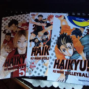 Product Review of Haikyu 1 2 3 4 5 6 7 8 9 10 (Segel Original) from Tokopedia customer review 0