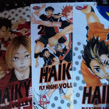 Product Review of Haikyu 1 2 3 4 5 6 7 8 9 10 (Segel Original) from Tokopedia customer review 2