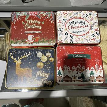 Product Review of Kaleng Natal toples kue kering kotak wadah Christmas from Tokopedia customer review 1