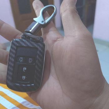 Product Review of cover key casing sarung kunci carbon voxy toyota sienta from Tokopedia customer review 0