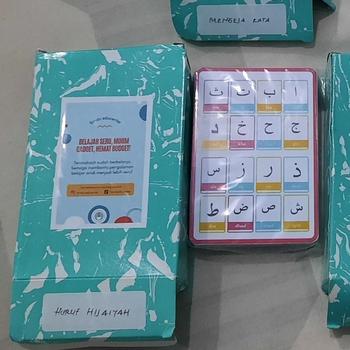 Product Review of Flash card Huruf Hijaiyah Media Belajar Huruf Arab from Tokopedia customer review 0
