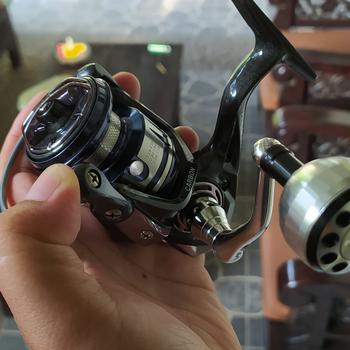 Product Review of Reel Versus Carbotech SW 1000-6000 Power handle Body carbon from Tokopedia customer review 2