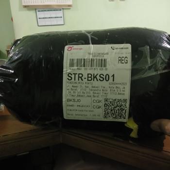 Product Review of (FREE PENUTUP MATA )Bantal leher bt korea kpop 8karakter Bed Hadiah from Tokopedia customer review 0