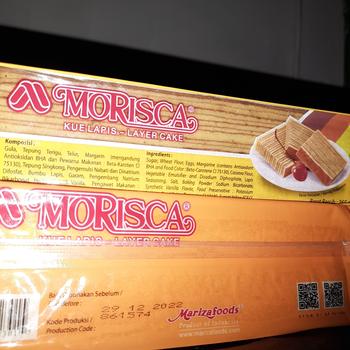 Product Review of Morisca Kue Lapis Srikaya 365gr from Tokopedia customer review 1