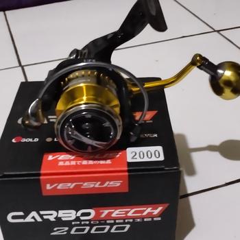 Product Review of Reel Versus Carbotech SW 1000-6000 Power handle Body carbon from Tokopedia customer review 0