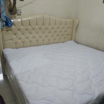 Product Review of Uniland Springbed Rivera Pillowtop Tiffany Full Set Kasur Spring Bed from Tokopedia customer review 0