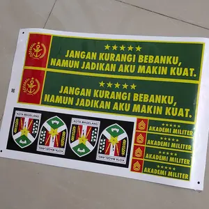 Sticker Label Vinyl Glossy