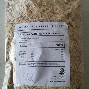 Product Review of Roasted Muesli Fruit & Seed 1KG - by Granola Addict from Tokopedia customer review 0