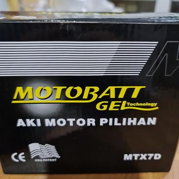 Product Review of AKI Motobatt MTX7D Tiger / SCORPIO / NOUVO from Tokopedia customer review 0
