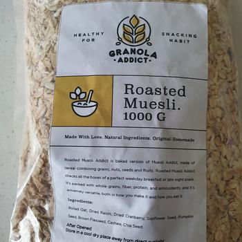 Product Review of Roasted Muesli Fruit & Seed 1KG - by Granola Addict from Tokopedia customer review 1