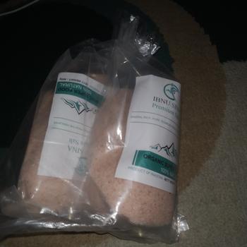 Product Review of (Asli)Garam Himalaya Ibnu Sina 1 kg Original Himalayan Pink Salt Pure Super Fine Natural Organic Premium Himalayan Salt 1kg from Tokopedia customer review 1