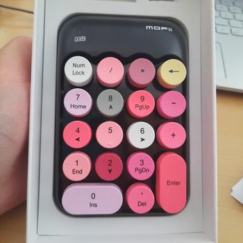 Product Review of MOFii Keyboard Numeric Wireless 2.4G X910 from Tokopedia customer review 0