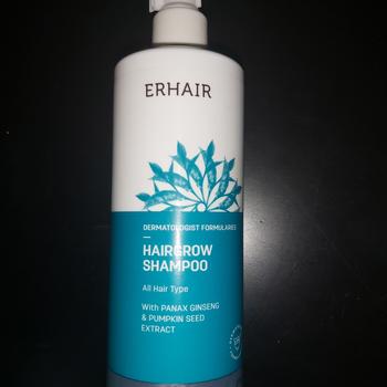 Product Review of Erha HairGrow Shampoo 370ml Erhair Hair Grow 370 Ml Rambut Rontok from Tokopedia customer review 0