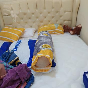 Product Review of Uniland Springbed Rivera Pillowtop Tiffany Full Set Kasur Spring Bed from Tokopedia customer review 0