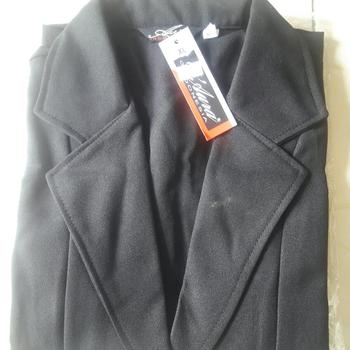 Product Review of Jas Blazer Wanita Jas Kerja Kantor Cewe Polos Dewasa Anak Jaket Blezer Cewek Pakaian Formal Kantoran Dasar Hitam Abu  Bahan Panjang Kancing Jumbo Big Size Cardigan Rompi Outer Perempuan  Ootd Korean Style Seragam Slimfit from Tokopedia customer review 1