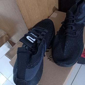 Product Review of PAULMAY Sepatu Sneakers Pria Tokyo Series - Black Casual Shoes from Tokopedia customer review 0