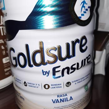Product Review of GOLDSURE BY ENSURE Dewasa VANILA 800 gram/GOLD SURE/800GR/dulu 900gr from Tokopedia customer review 0
