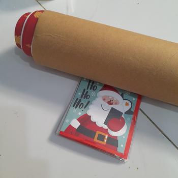 Product Review of Additional Karton Tube untuk Packaging Kertas Kado ukuran 60cm from Tokopedia customer review 0