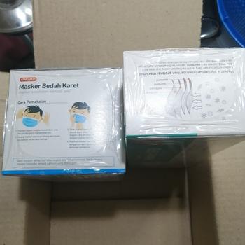 Product Review of Masker Onemed KF94 / Masker Onemed UFO isi 20 from Tokopedia customer review 2