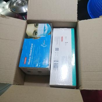 Product Review of Masker Onemed KF94 / Masker Onemed UFO isi 20 from Tokopedia customer review 1