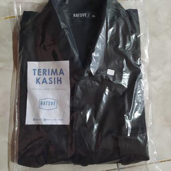 Product Review of Ratsvendor Kemeja Lapangan / Outdoor / Gunung / PDL Lengan Pendek Warna Hitam from Tokopedia customer review 1