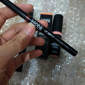 Product Review of [ Dubai Fashion Week ] MAKE OVER Lip Amplify Contour Liner 0.2 g - Lip Liner Lipstick Lipstik DFW Nadya Hutagalung Pony Mira Agile Zsa Zsa Utari from Tokopedia customer review 1