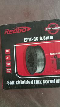 Product Review of Kawat Las Flux Core 0.8MM MIG Redbo 1kg from Tokopedia customer review 0
