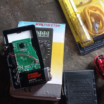 Product Review of MULTIMETER AVOMETER MULTITESTER DIGITAL DT-830B DT830B from Tokopedia customer review 2